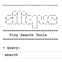 Silique - Tiny Search Tools