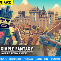 Simple Fantasy - Cartoon Assets