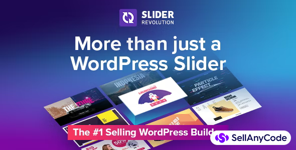 Slider Revolution Responsive WordPress Plugin