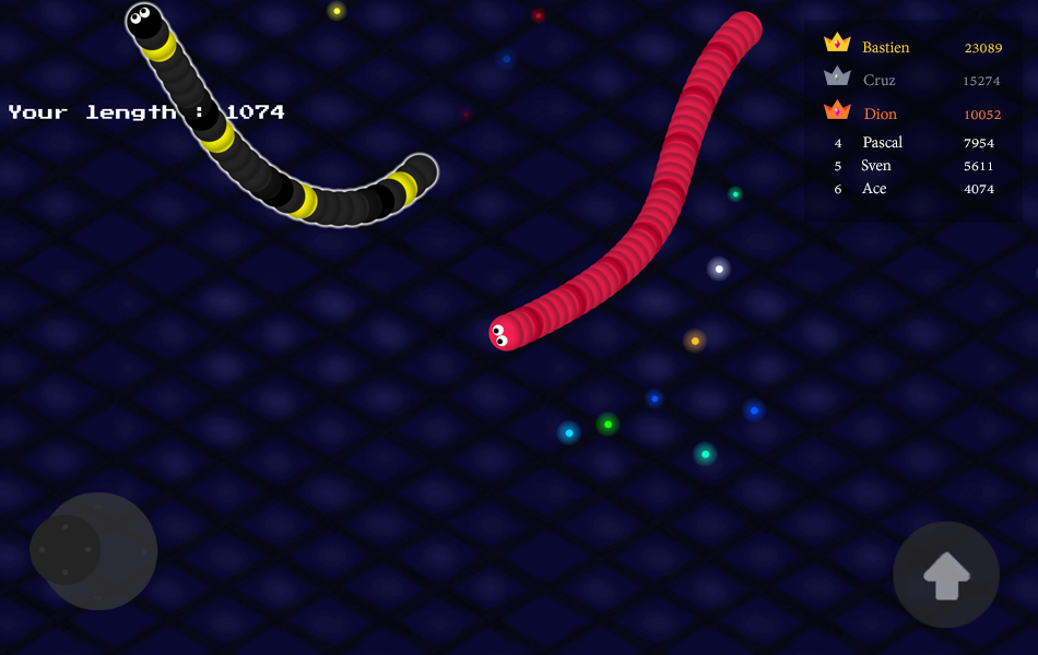 Slither.io - Unity Game Source code Snake Battle Zone Game Source