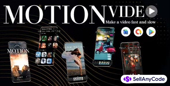 Slow Motion Video Maker – Fast Motion Video Maker – Video Motion On Photo Maker – Video Editor
