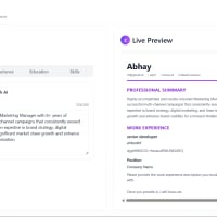 Smart Ai-powered Resume Builder