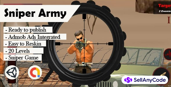 Sniper Army 3D (Unity – Admob)