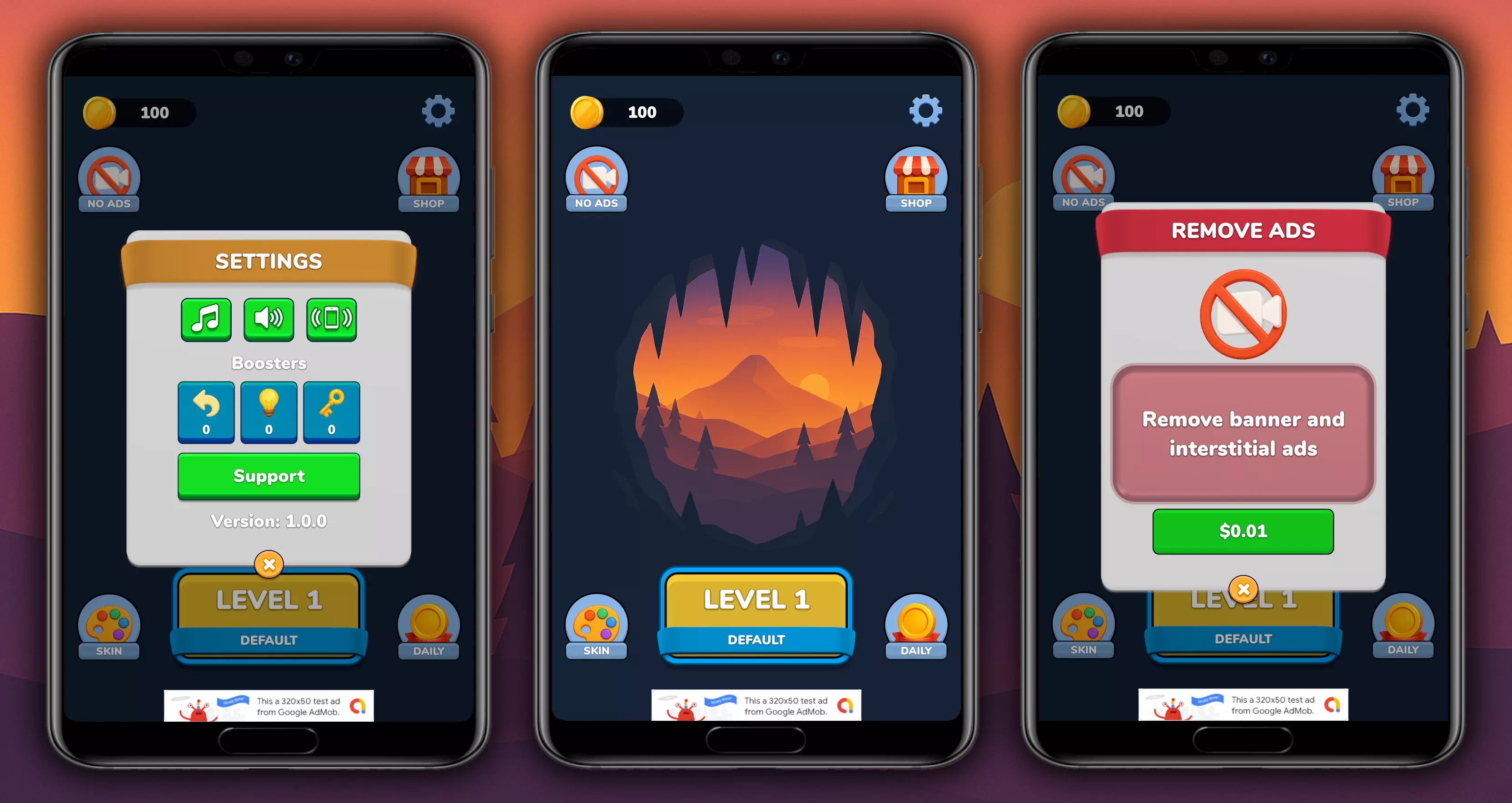 Solitaire Sort Puzzle Template + Level Editor