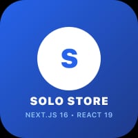 Solo Store - Next.js 16 E-Commerce Platform
