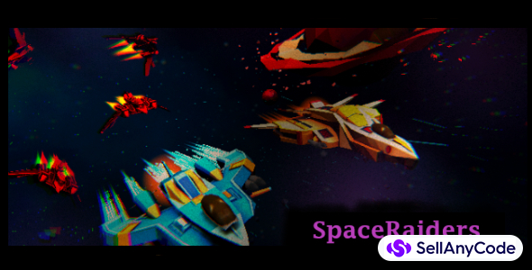 Space Raiders MOBILE SPACESHIP SHOOTER TEMPLATE