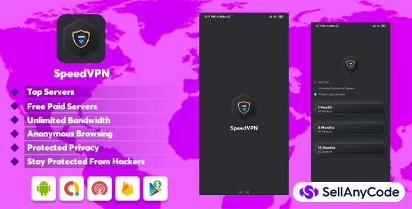 SpeedVPN Free VPN Proxy Source Code