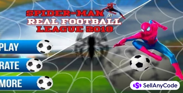 Spiderman Real Football League : Super Hero Real Soccer League 2019