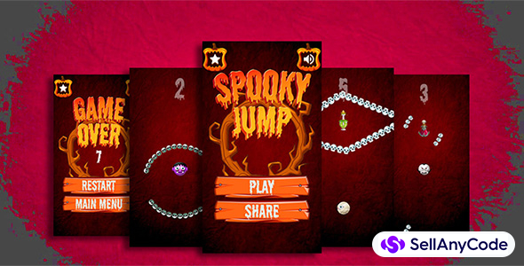 Spooky Jump Game Template