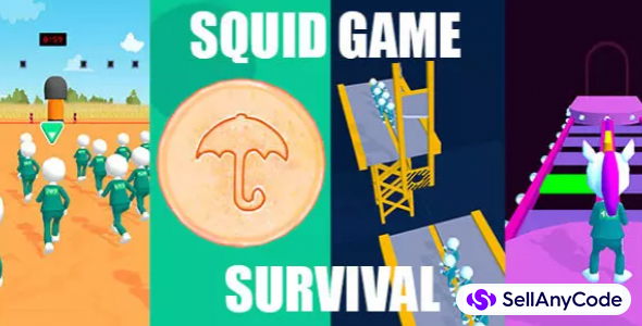 SQUID SURVIVAL Game with All 4 Games