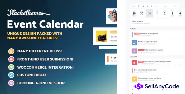 Stachethemes Event Calendar - WordPress Events Calendar Plugin