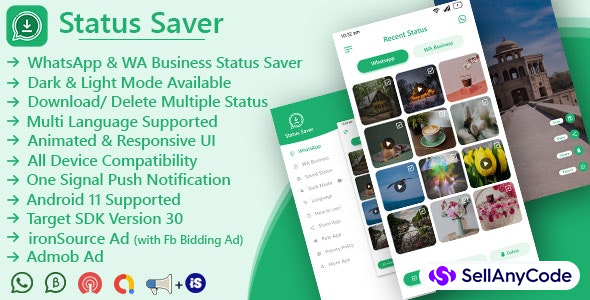 Status Saver For Whatsapp - Android Source Code