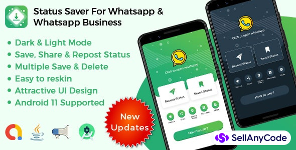 Status Saver For Whatsapp & Whatsapp Business