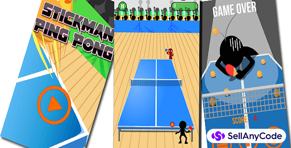 Stick Man Ping Pong Complete Project