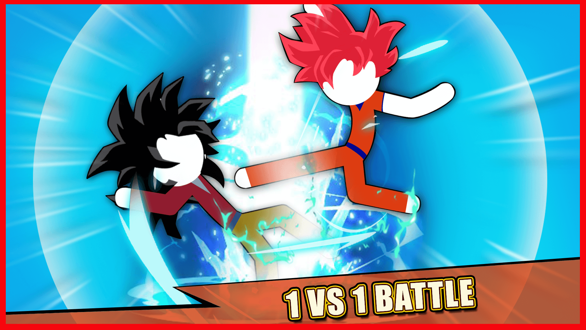 stickman dragon fight