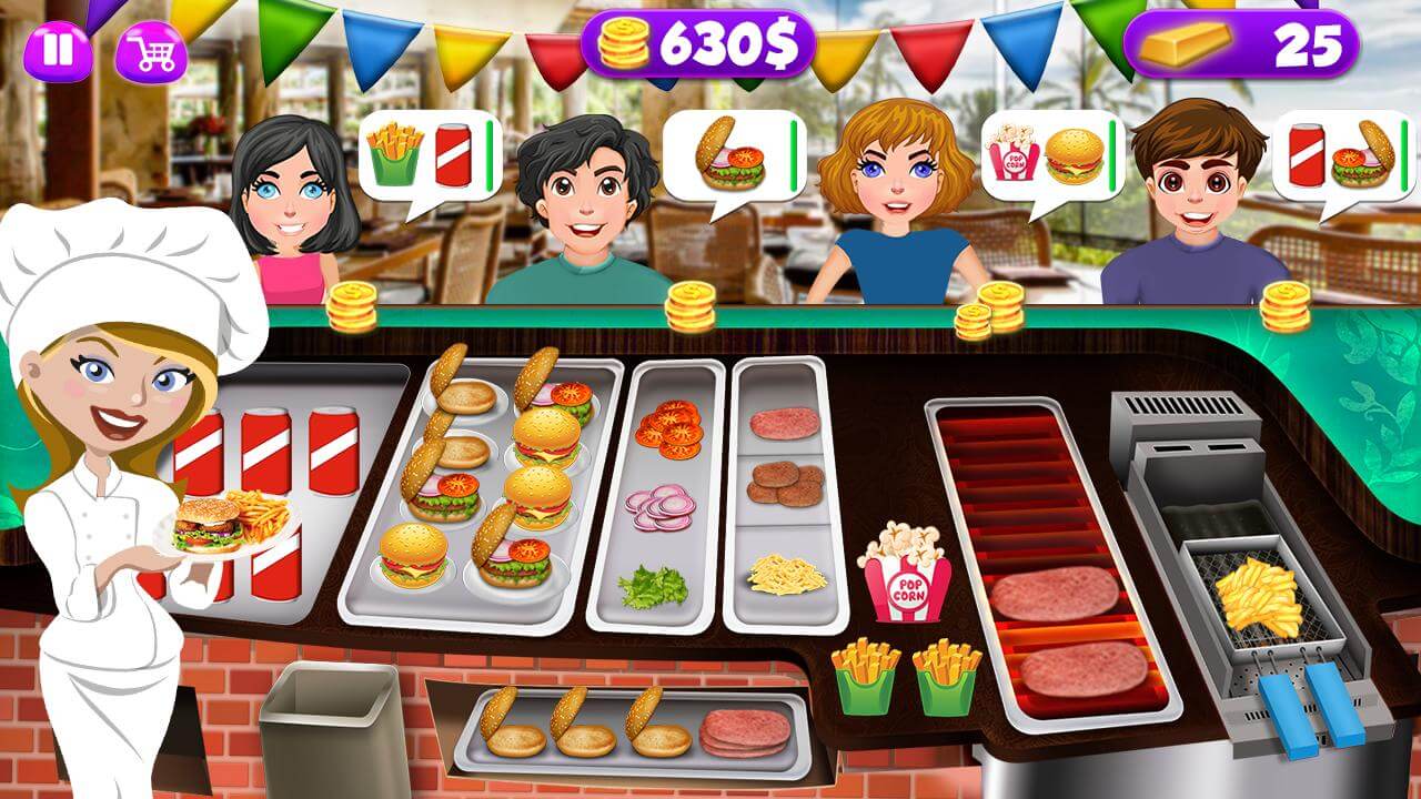 Street Food Cooking Game – Master Chef 64 Bit Source Code
