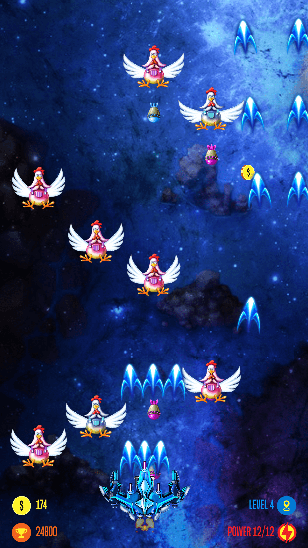 Strike Galaxy Attack- Chicken Invaders