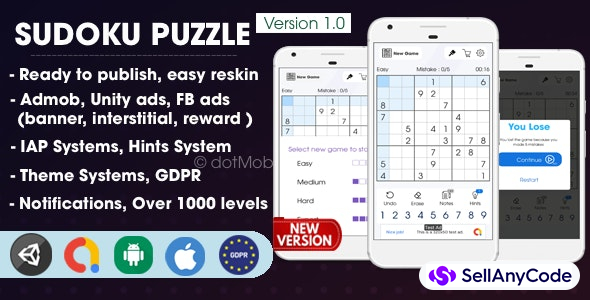 Sudoku Game Source Code