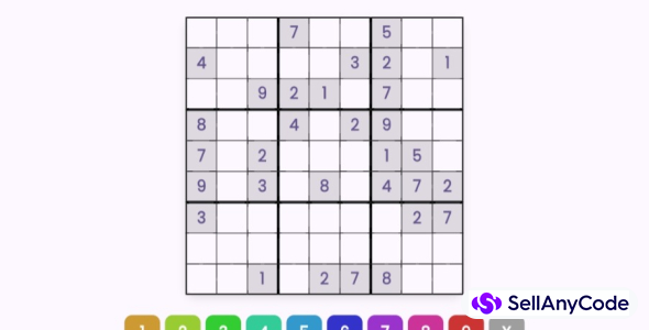 Sudoku Master Pro - Classic Logic Puzzle | Flutter Source Code