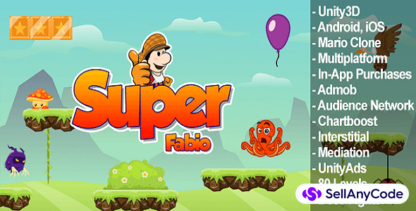 Super Fabio – Unity3D Platformer