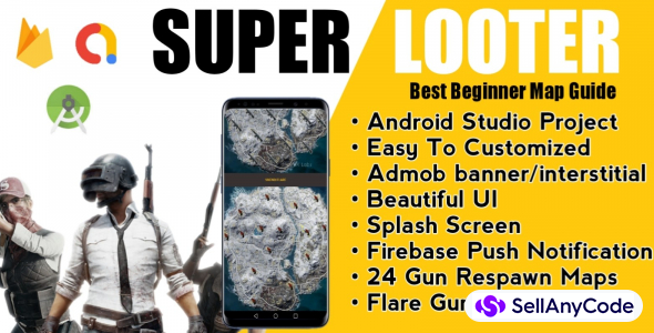 Super Looter - Map Guide For PUBG Android