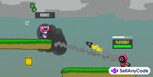 Super War : Red Soldier Vs Huggy