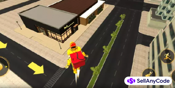 Superhero Fly Pizza Delivery Flying Games 2021