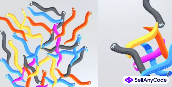 Tangle Snakes Puzzle