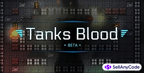 Tank Blood Fury: Multiplayer Battle - Top-View Tank Game Source Code