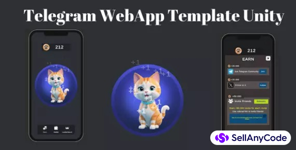 Telegram WebApp Template Unity