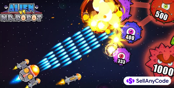 Space Virus War - Shooting Game