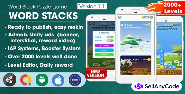 Word Stacks - Unity Template