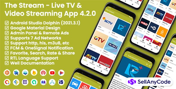The Stream Live Tv & Video Streaming App