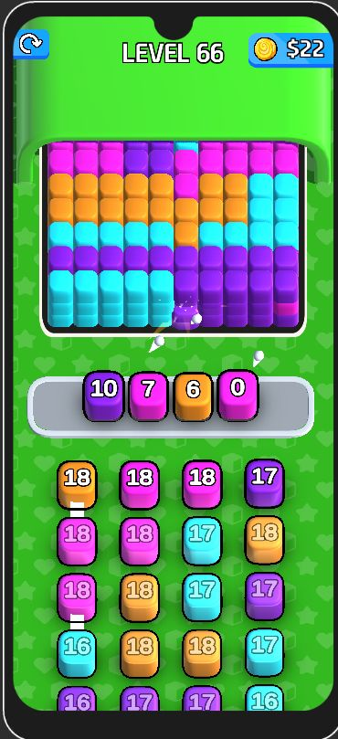 This Is Blast Sort Game 3D Unity Game Source Code