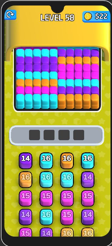 This Is Blast Sort Game 3D Unity Game Source Code