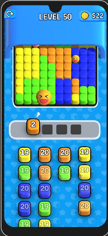 This Is Blast Sort Game 3D Unity Game Source Code