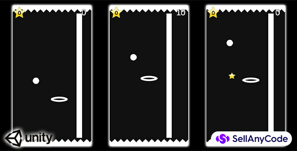 Through The Hoop - Unity Source Code With AdMob Ads