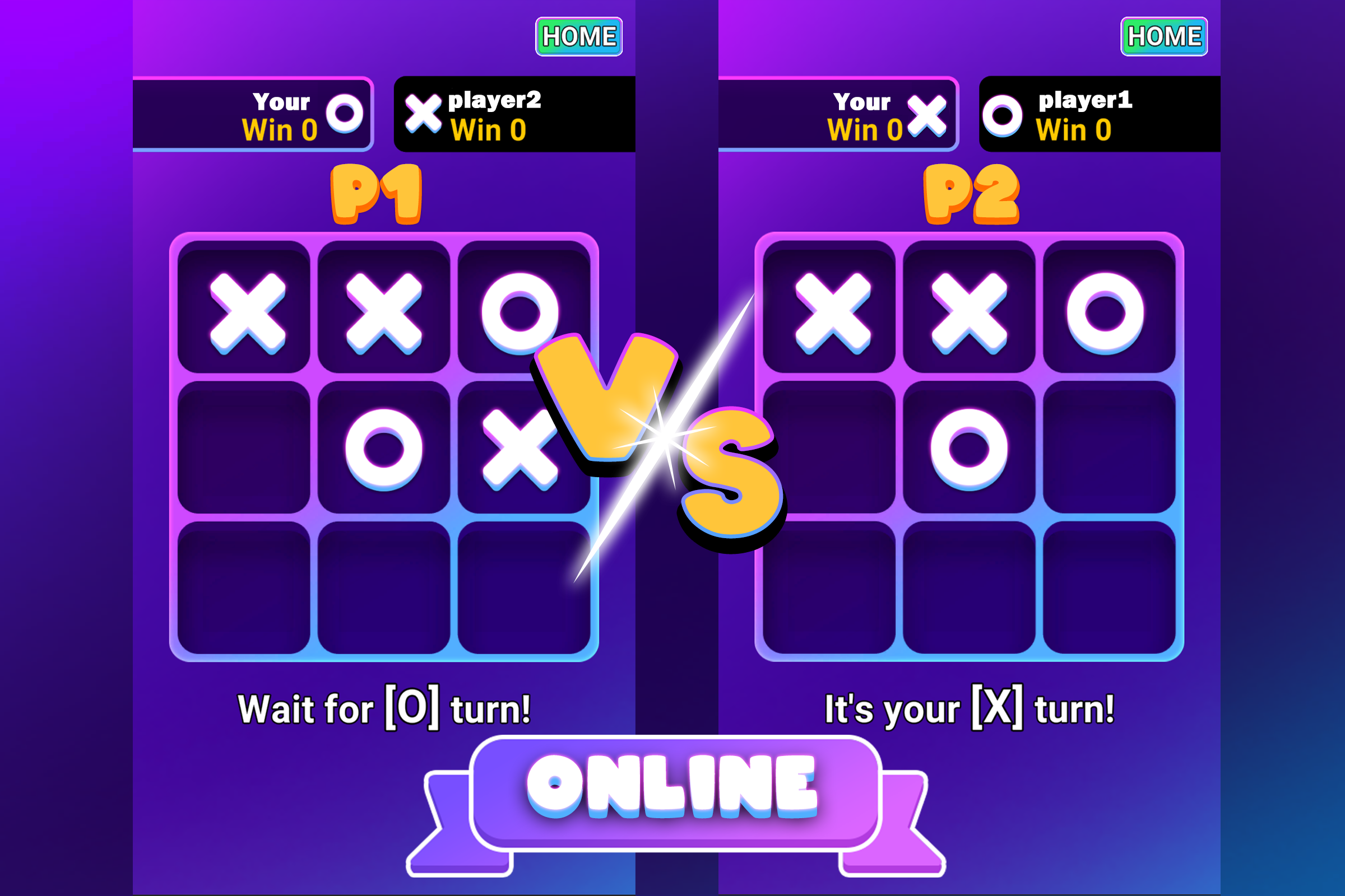 Tic Tac Toe AI & Online Multiplayer (Photon Fusion 2) Source Code ...