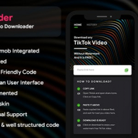 TikTok Video Downloader Android App without Watermark with admob | Tikloader | Complete App