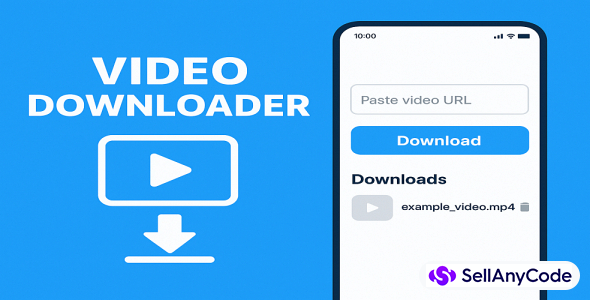 TikTok Video Downloader App Template