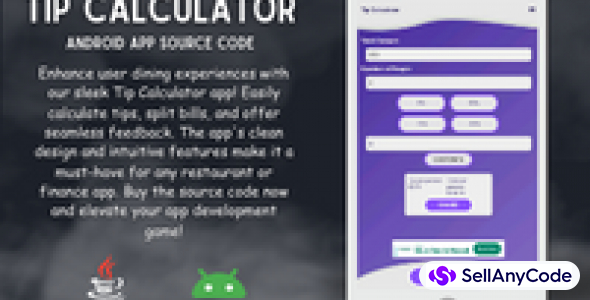 Tip Calculator - Android App Source Code