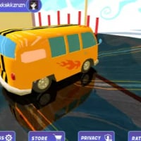 Toon Car Stunt Driving 3D Game