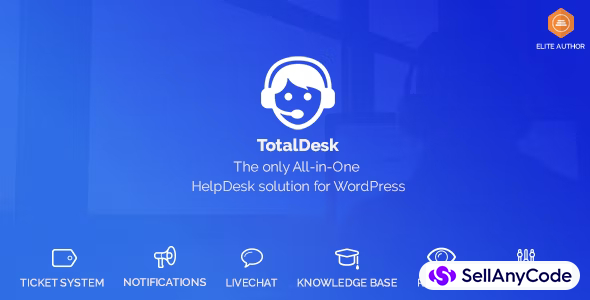 TotalDesk – Helpdesk, Live Chat, Knowledge Base & Ticket System