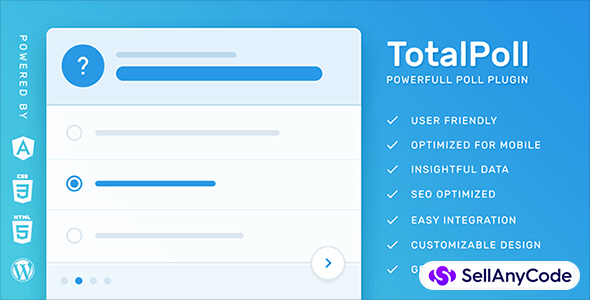 TotalPoll Pro - Responsive WordPress Poll Plugin