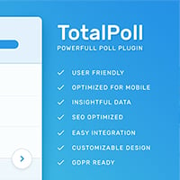 TotalPoll Pro - Responsive WordPress Poll Plugin