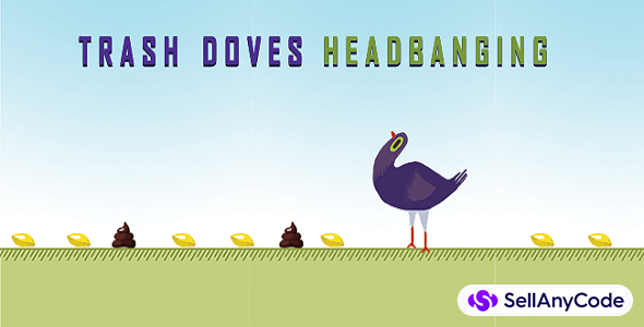 Trash Dove Headbanging Crazy Bird Complete Game