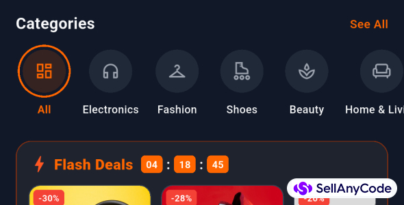 TrendyStore - Premium Flutter E-Commerce App UI