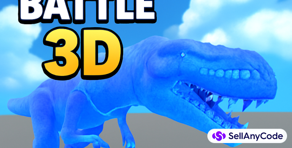T-rex Battle 3D