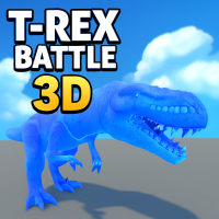 T-rex Battle 3D