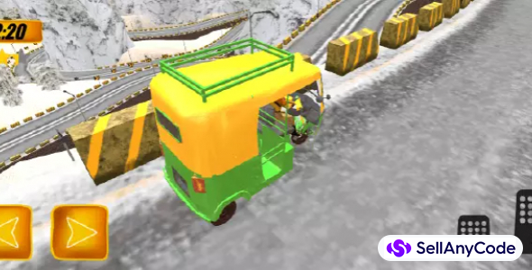 Tuk Tuk Rickshaw Driving Offroad Auto Game 2022